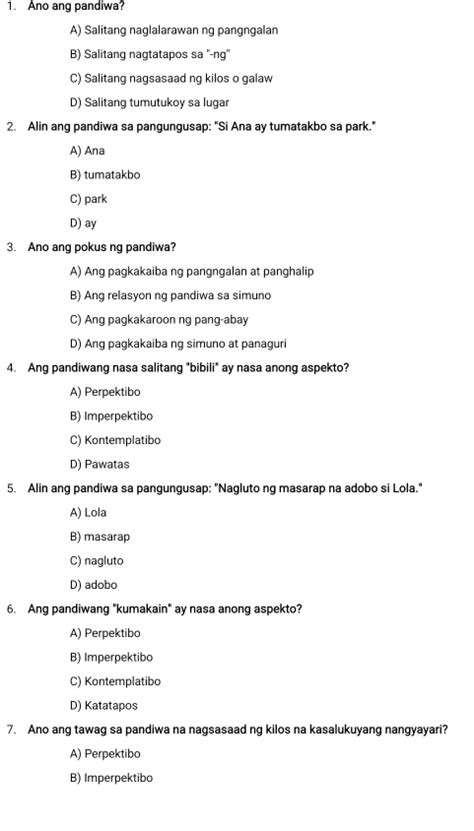 salitang nagtatapos sa n|Ano ang Pang.